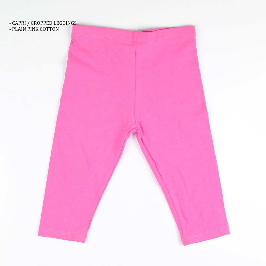 Noonie- Girls Leggings (0M-4Y) - Full & Capri Leggings Pants - Baby Clothes Girls - Stretchable