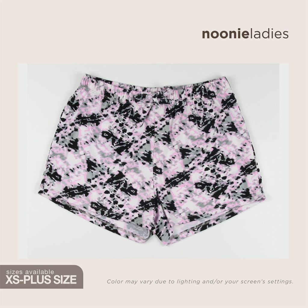 < Clearance >Noonie Ladies Shorts- 26"-52" Waistline ( S - 3XL Plus Size) - Candy Ruffles