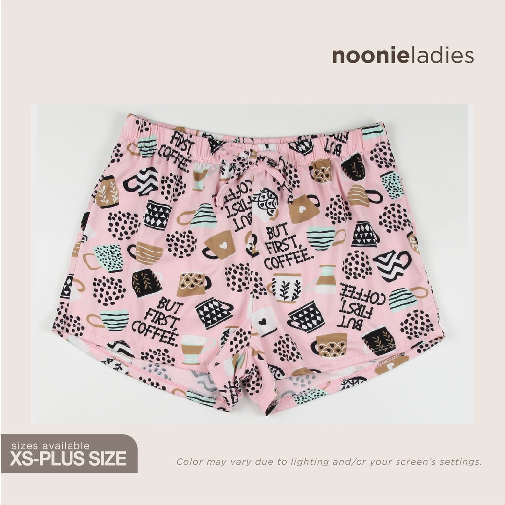 < Clearance >Noonie Ladies Shorts- 26"-52" Waistline ( S - 3XL Plus Size) - Candy Ruffles