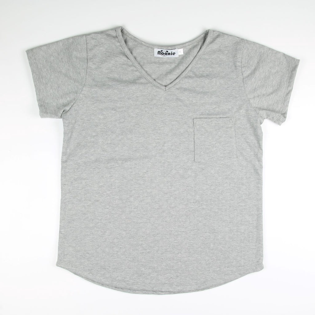 < Clearance >Noonie - Ladies T-Shirt (S-2XL) Cotton T shirt for Women - V-neck