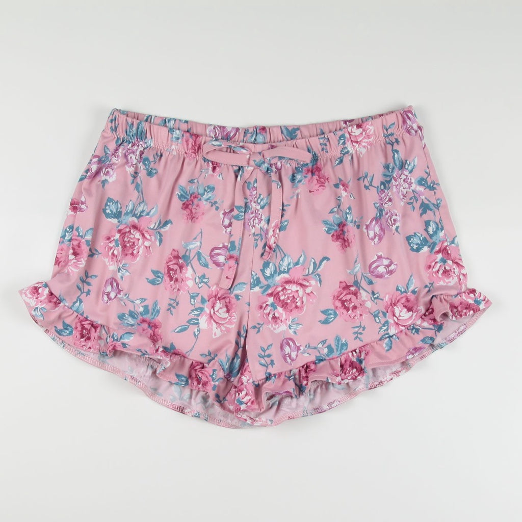< Clearance >Noonie Ladies Shorts- 26"-52" Waistline ( S - 3XL Plus Size) - Candy Ruffles