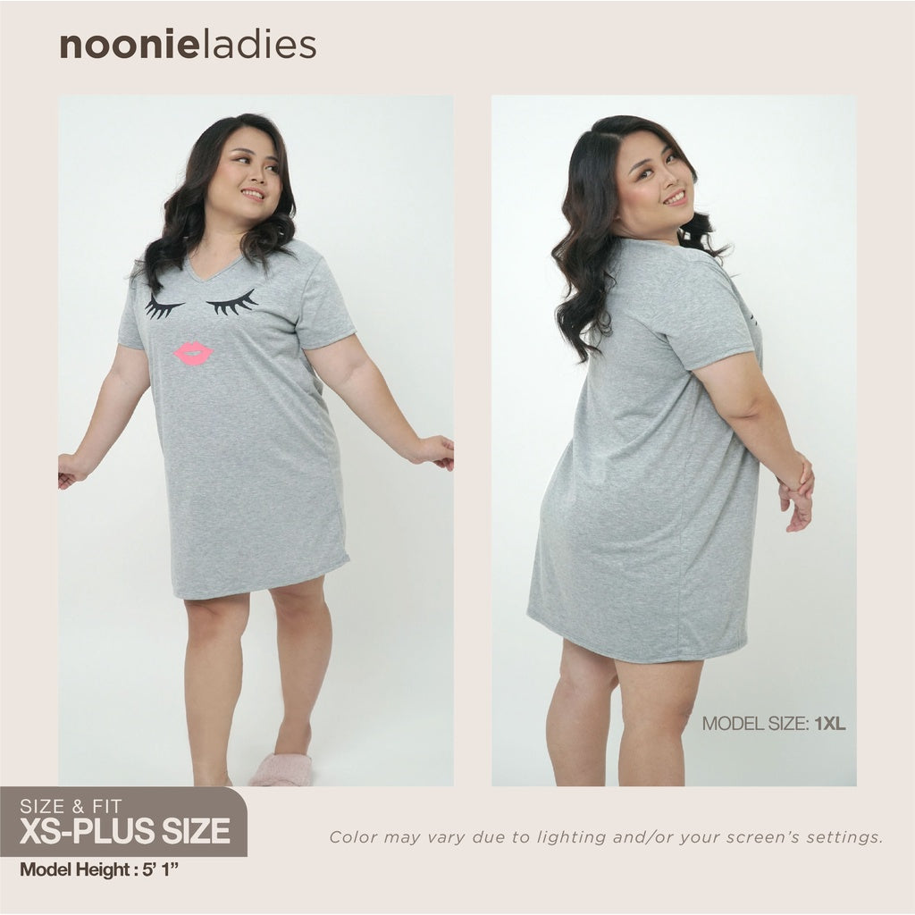 < Clearance >Noonie - Ladies Night Shirt (S-3XL) - Sleepwear for Women - Oversized Night Dress