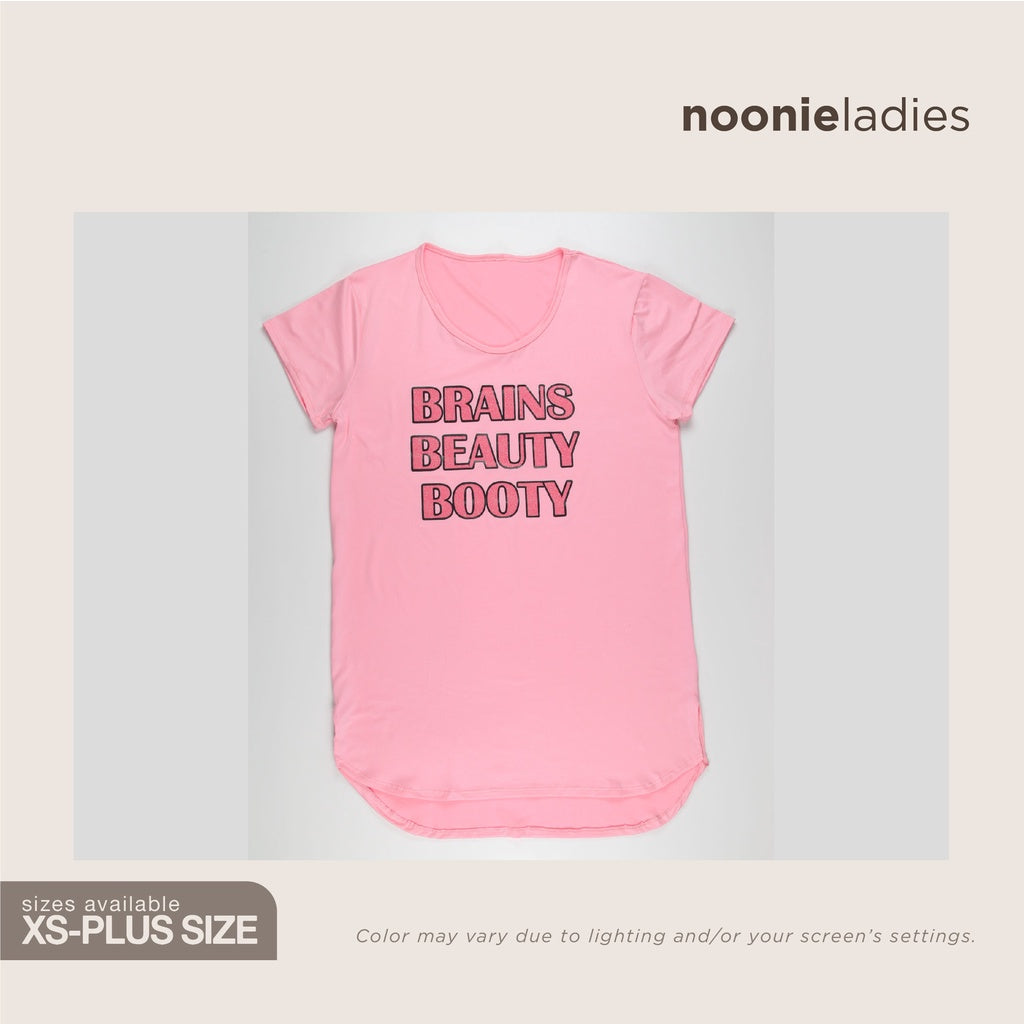< Clearance >Noonie - Ladies Night Shirt (S-3XL) - Sleepwear for Women - Oversized