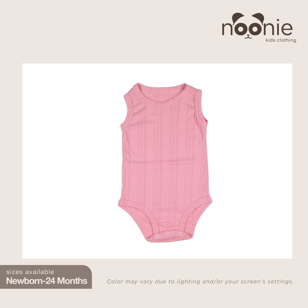 Noonie - Baby Onesies (3-24M) - Cotton Bodysuits for baby girl and boy / unisex - Quality