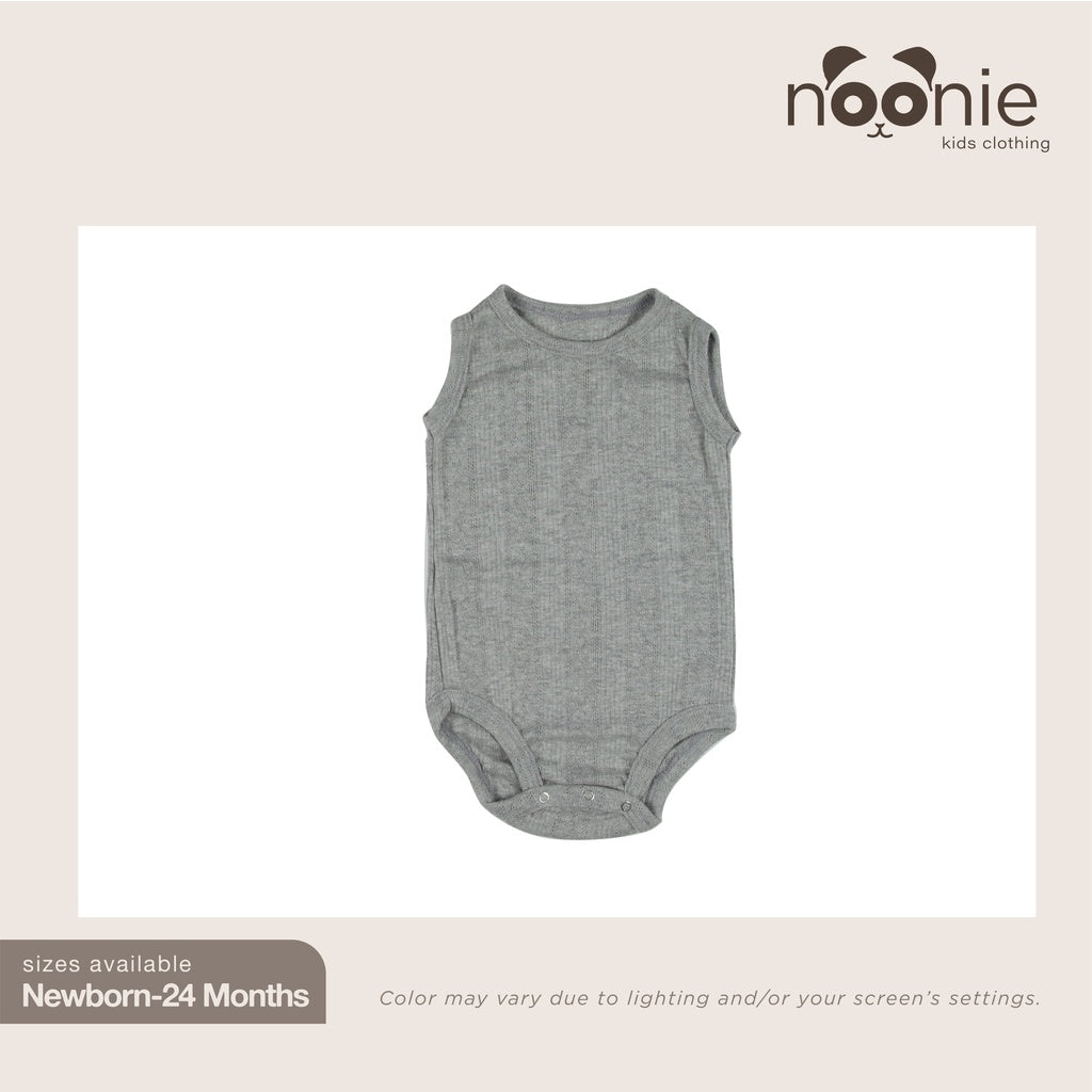 Noonie - Baby Onesies (3-24M) - Cotton Bodysuits for baby girl and boy / unisex - Quality