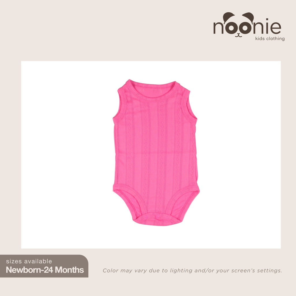 Noonie - Baby Onesies (3-24M) - Cotton Bodysuits for baby girl and boy / unisex - Quality