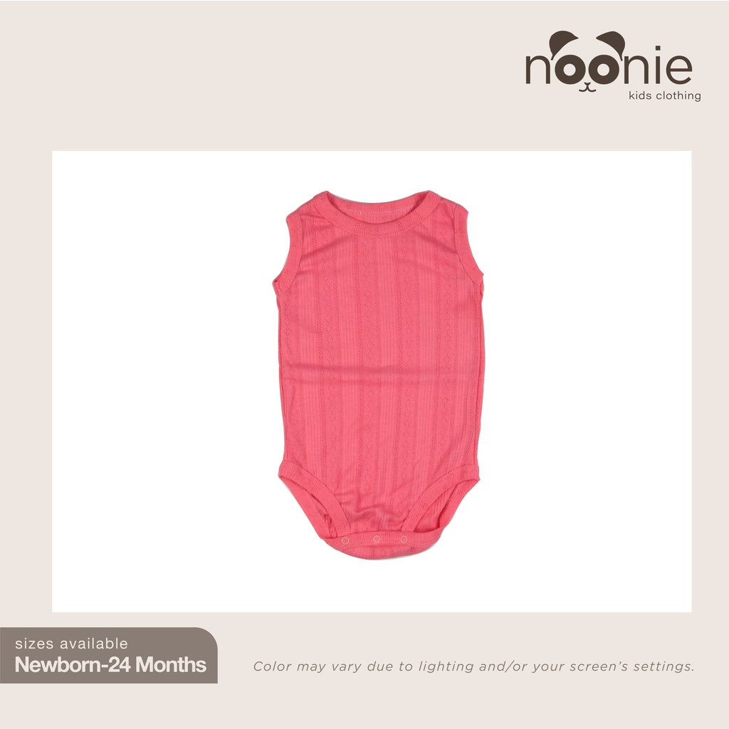 Noonie - Baby Onesies (3-24M) - Cotton Bodysuits for baby girl and boy / unisex - Quality