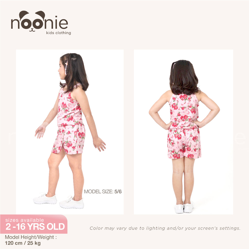 < Clearance >Noonie- Girls Set (2-8Y)- Halter & Skort / Skirt / Shorts- Terno Outfit for Kids