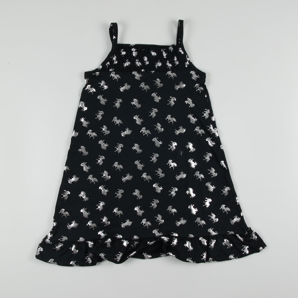 Noonie - Girls Dress (2-16Y) - Night Cami Smocked Sleeveless - Summer Dress for kids girl