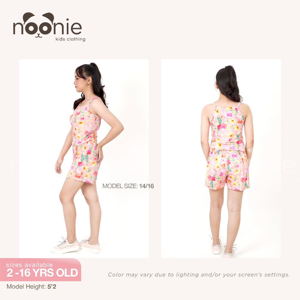 < Clearance >Noonie- Girls Set (2-8Y)- Halter & Skort / Skirt / Shorts- Terno Outfit for Kids