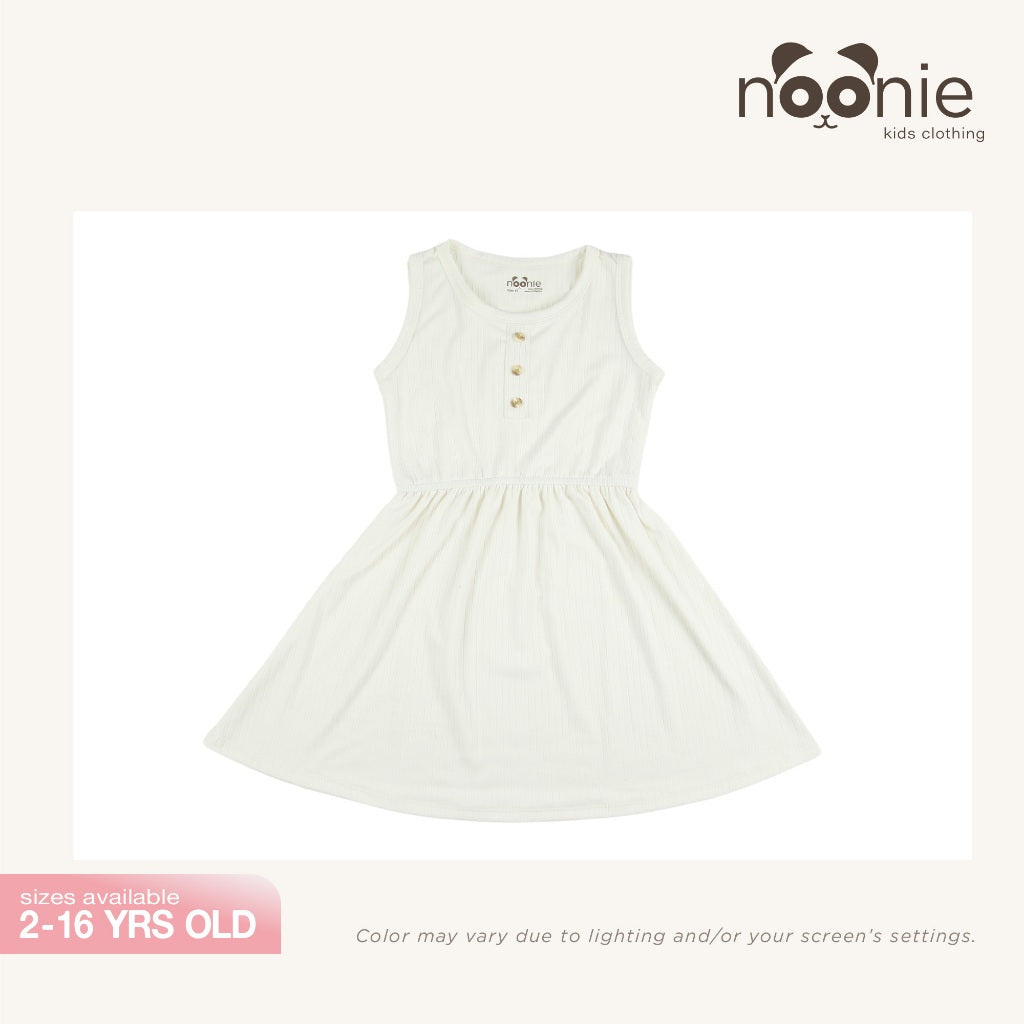 Noonie - Girls Dress (2-16Y) - Kids Outfit for Girls - Sleeveless - Stretchable - Comfortable