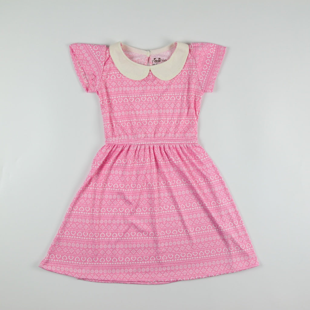Noonie- Girls Dress (2-16Y) - Collared Preppy Dress - Kids outfit for girls - school church dress
