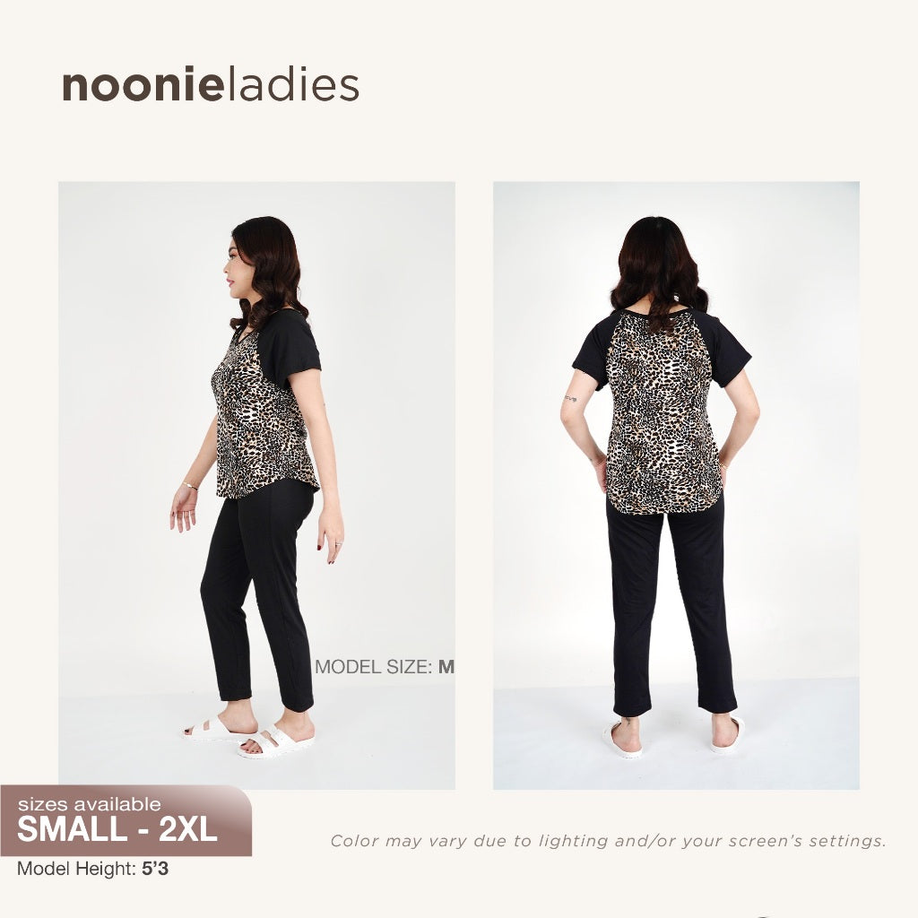 < Clearance >Noonie- Ladies Terno (S-3XL) - Sleepwear for Women - Stretchable Pajama Set