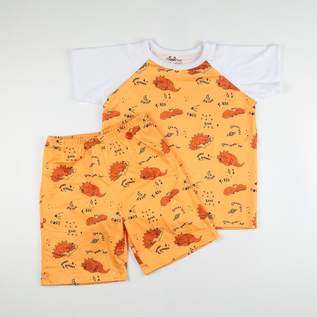 Noonie - Boys Terno (2-12Y)- Raglan Shirt & Shorts Kids Set - Terno for Kids Boy - Quality