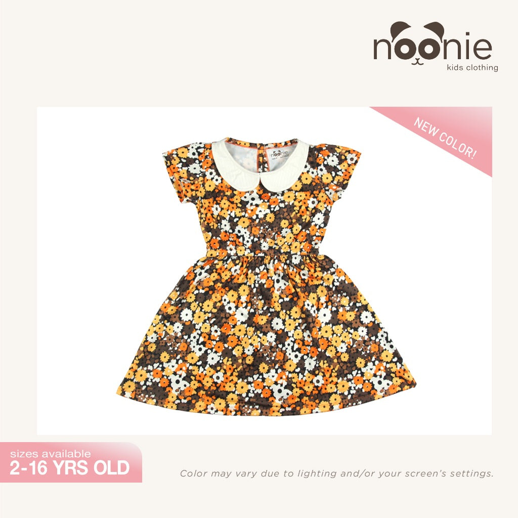 Noonie- Girls Dress (2-16Y) - Collared Preppy Dress - Kids outfit for girls - school church dress