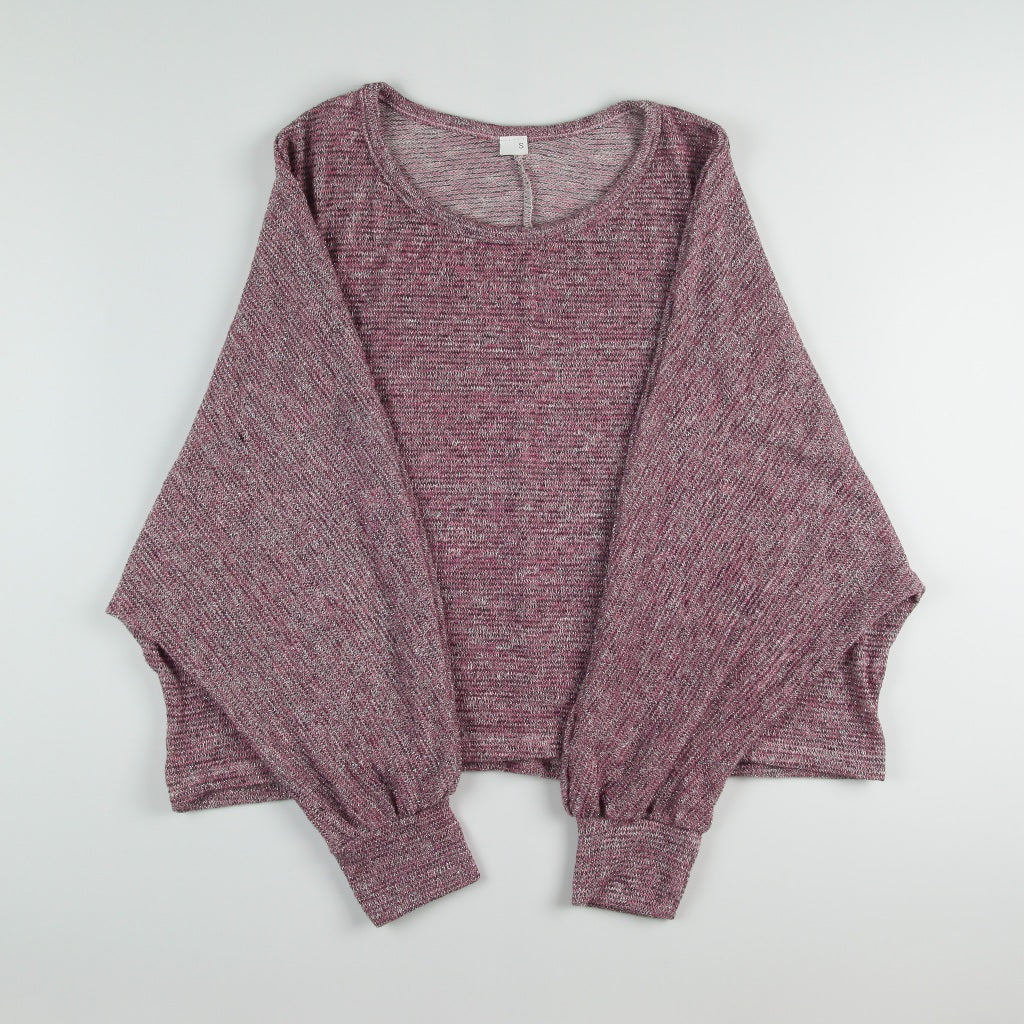 < Buy 1 Take 1 >Noonie Ladies - Dolman Pullover Loose Sweater (S-3XL)- Cropped Boxy jacket