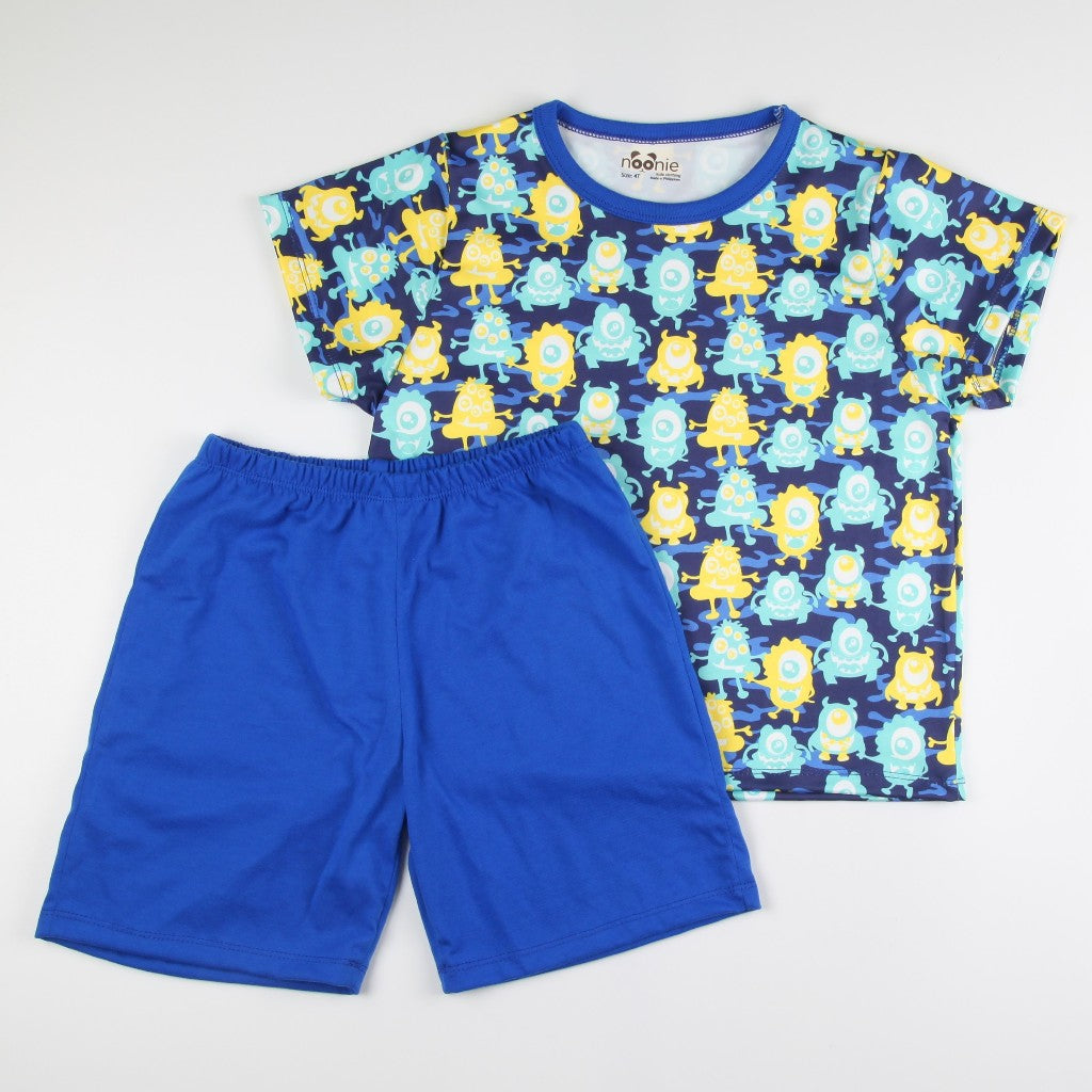 Noonie - Boys Terno (2-12Y)- T Shirt & Shorts Kids Set - Terno for Kids Boy - Quality Comfortable