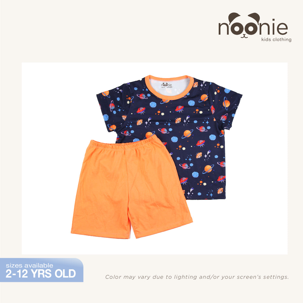 Noonie - Boys Terno (2-12Y)- T Shirt & Shorts Kids Set - Terno for Kids Boy - Quality Comfortable