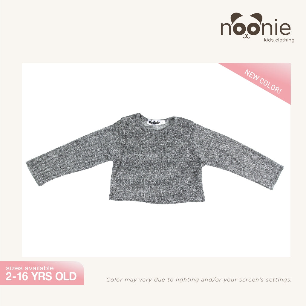 < Buy 1 Take 1 >Noonie - Girls Sweater (2-16Y)- Cropped Long Sleeves - Kids outfit for girls jacket