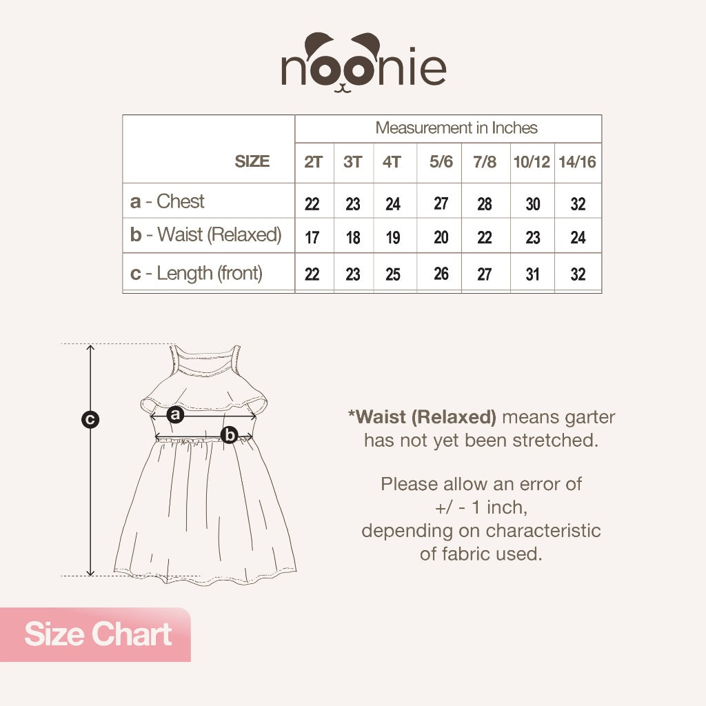 Noonie - Girls Halter Dress (2-16Y) - Kids Outfit for Girls - Butterfly Flowers Ruffle Party Dress