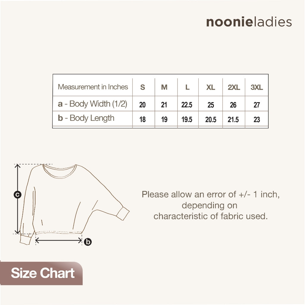 < Buy 1 Take 1 >Noonie Ladies - Dolman Pullover Loose Sweater (S-3XL)- Cropped Boxy jacket