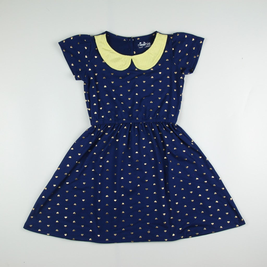 Noonie- Girls Dress (2-16Y) - Collared Preppy Dress - Kids outfit for girls - school church dress