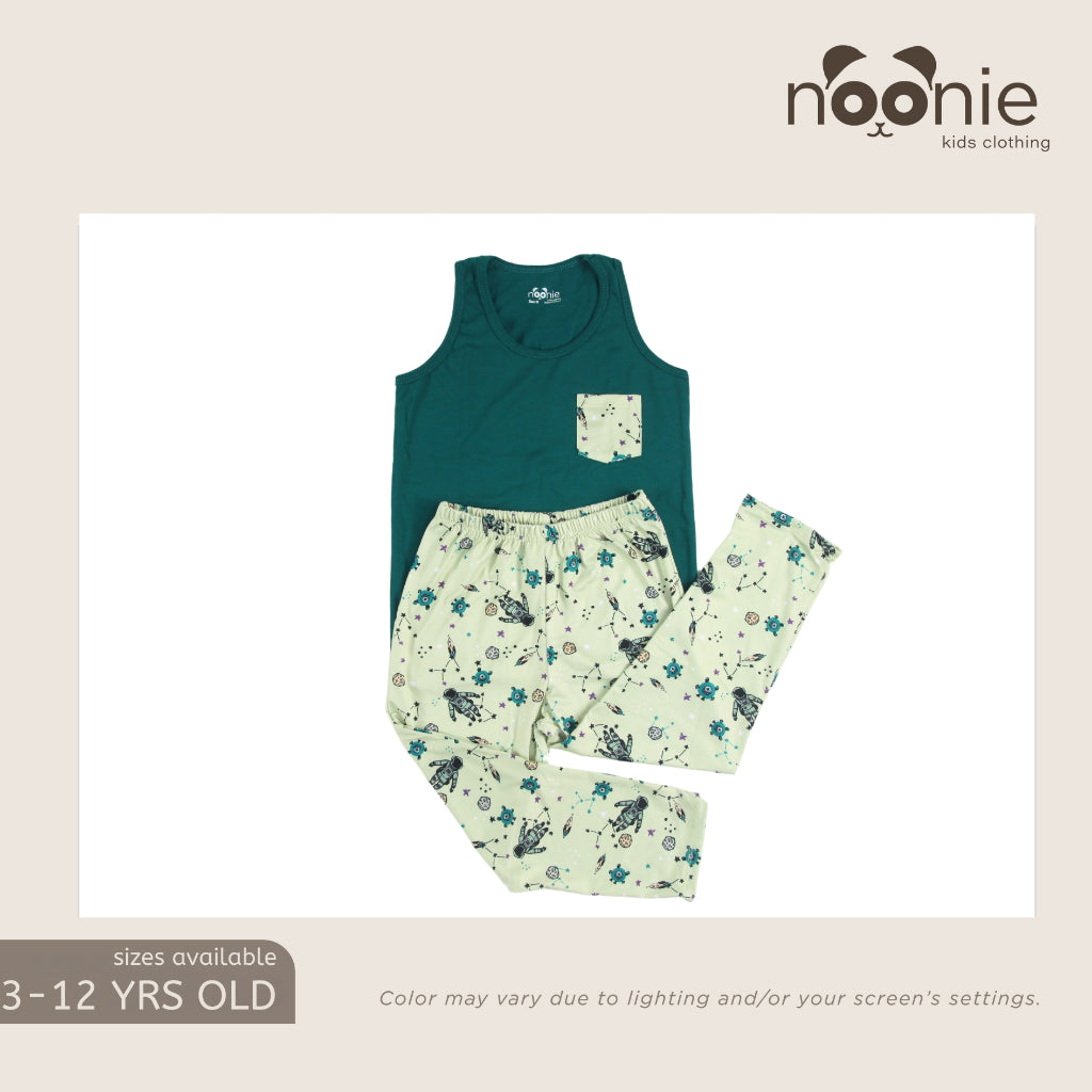 Noonie- Boys Terno (3-12Y) - Cotton Sando & Pajama Set Sleepwear