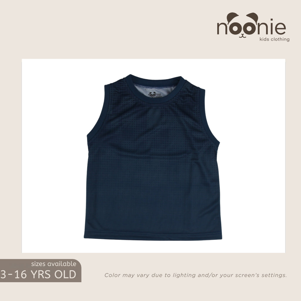 Noonie - Boys Tops - Dri-Fit Sando Sleeveless Shirt - Athletic Sporty Tops