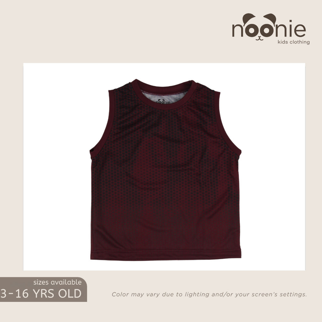 Noonie - Boys Tops - Dri-Fit Sando Sleeveless Shirt - Athletic Sporty Tops