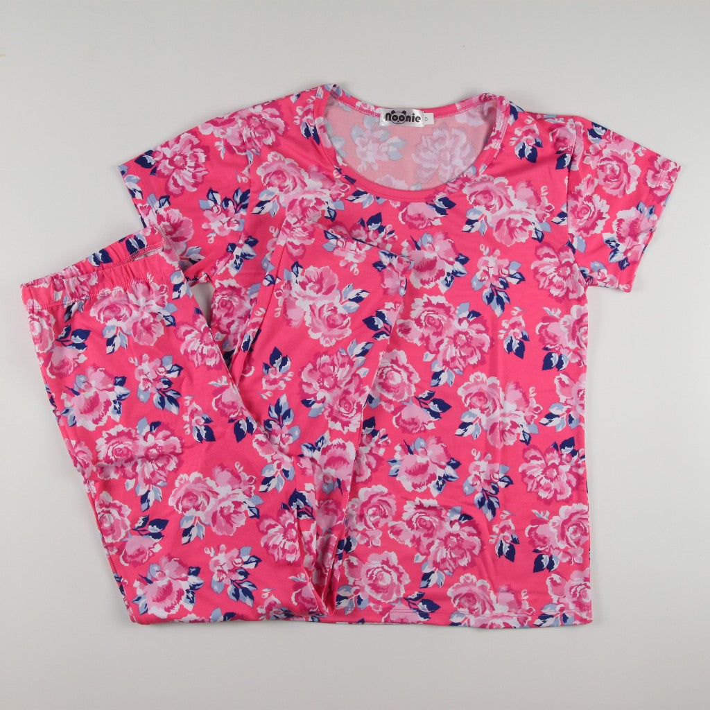 Noonie - Ladies Terno (S-2XL) - Sleepwear for Women - Tshirt and Pajama Set