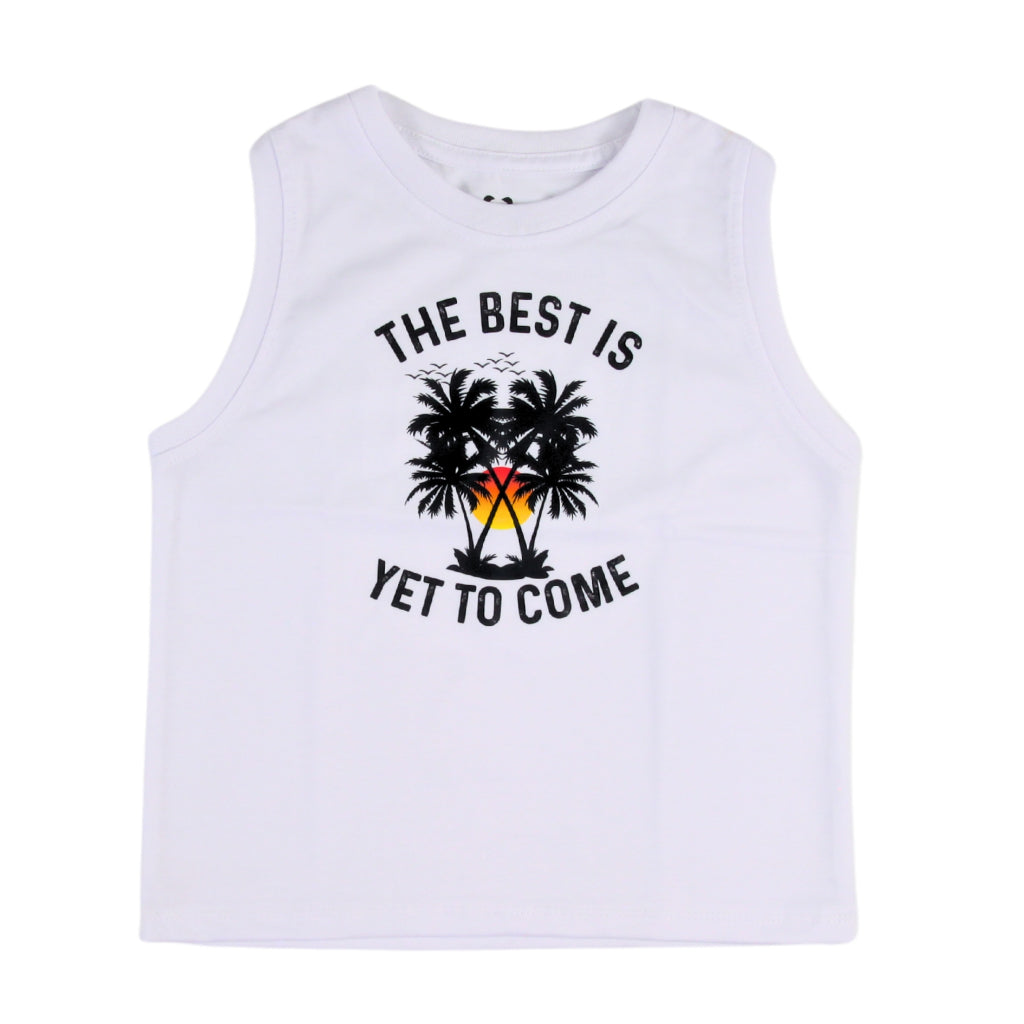 Noonie - Boys Tops (3-12yo) - Muscle Sando Sleeveless Shirt - Cotton with Graphic Print