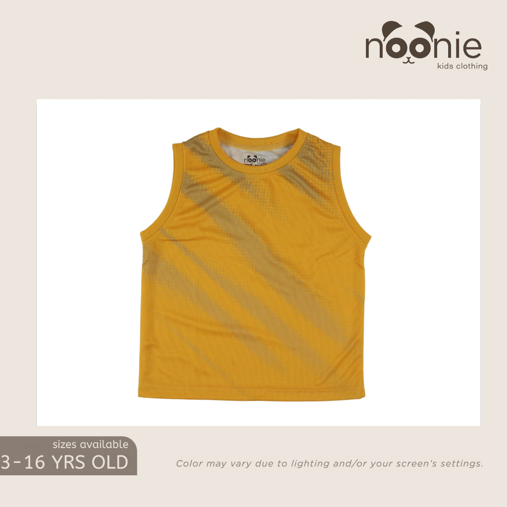 Noonie - Boys Tops - Dri-Fit Sando Sleeveless Shirt - Athletic Sporty Tops