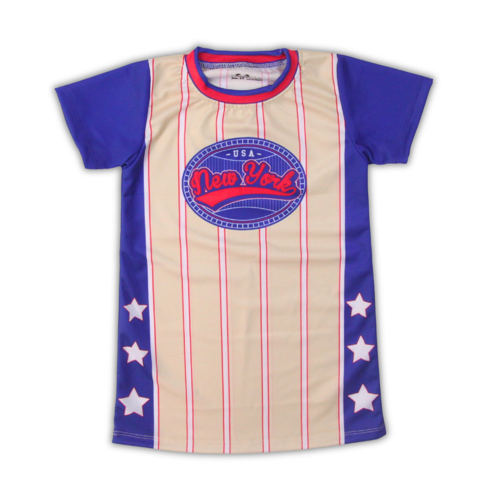 Noonie- Girls Dress (4-16Y) - Sporty T-Shirt Dress Jersey Drifit Mini Skirt