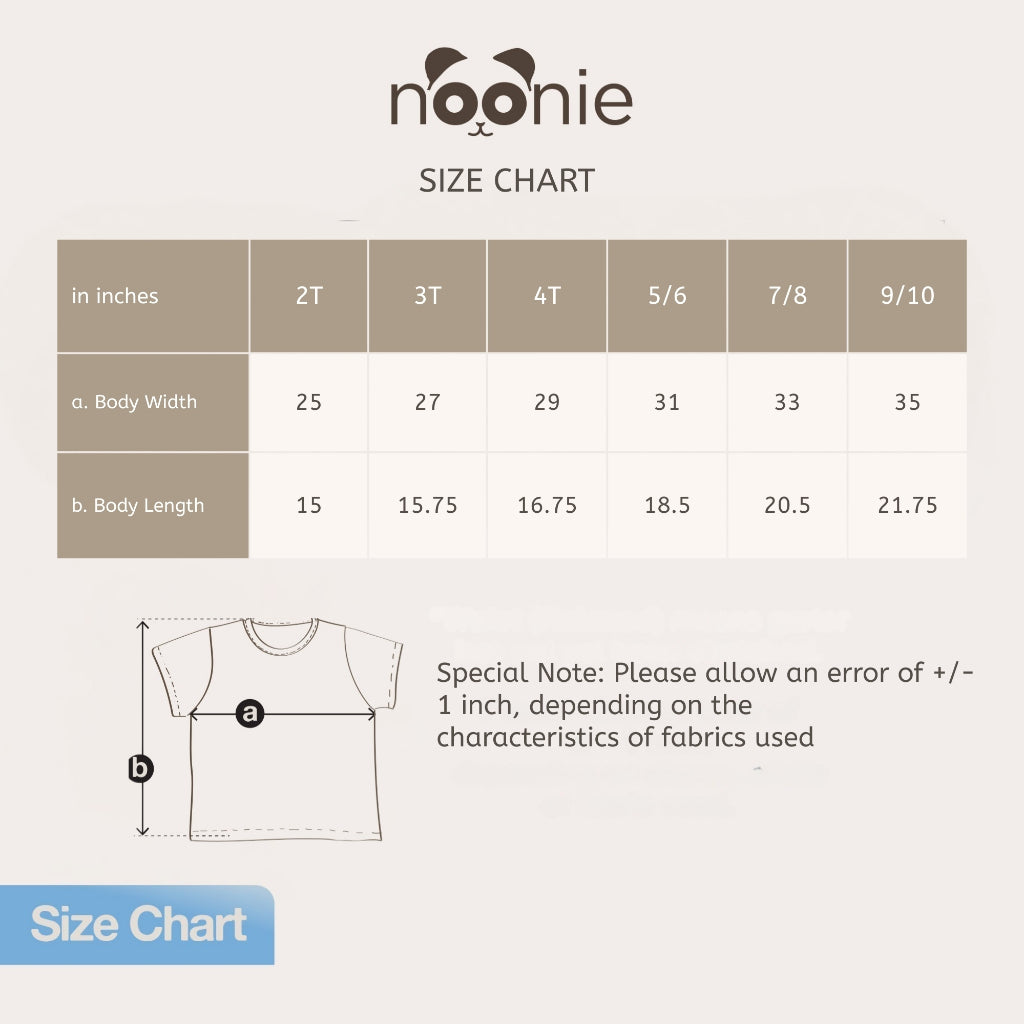 Noonie - BOYS T-shirt (2-10 yo) - Cartoon 3D print funny character print