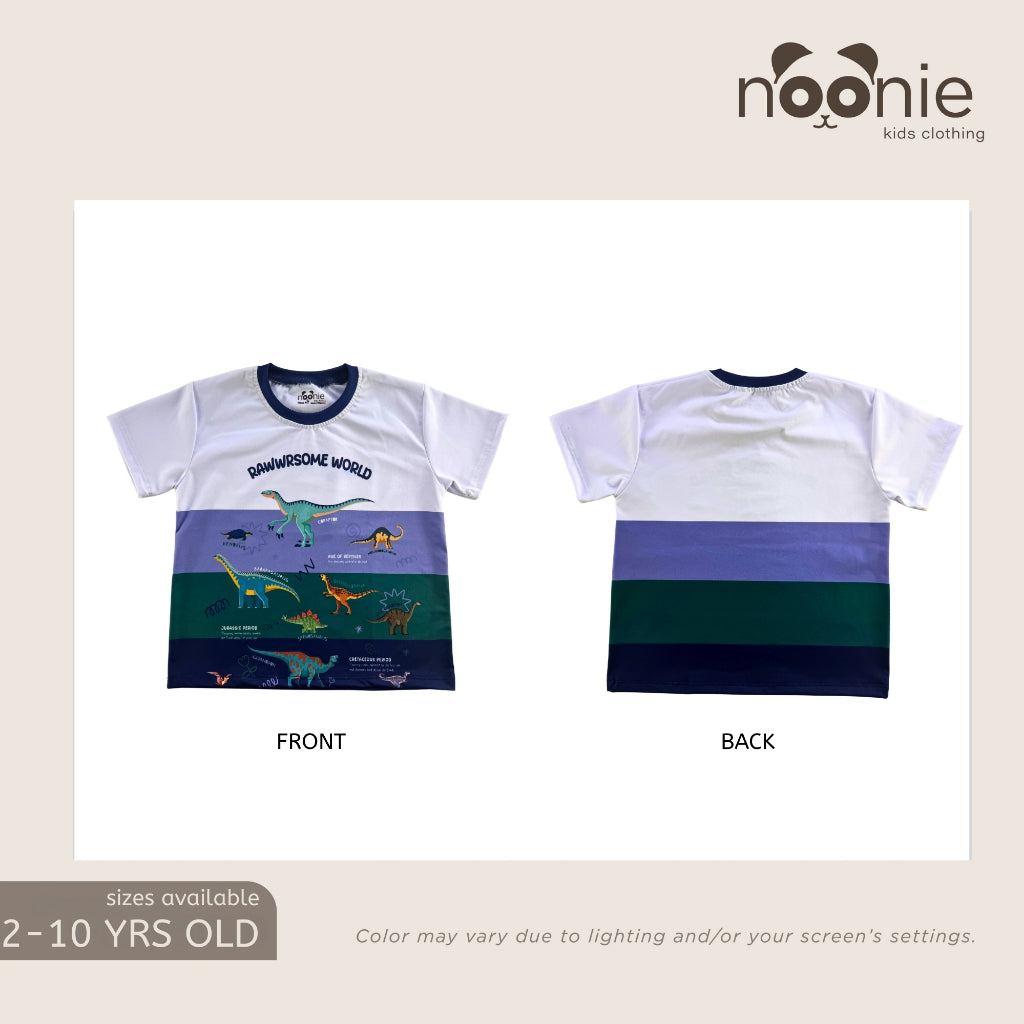 Noonie - BOYS T-shirt (2-10 yo) - Cartoon 3D print funny character print