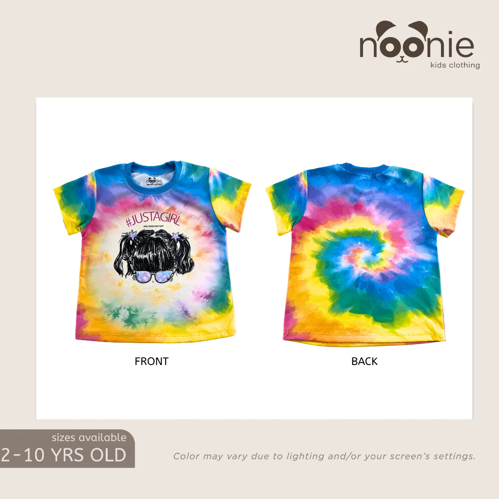 Noonie - GIRLS T-shirt (2-10 yo) - Cartoon 3D print funny character print