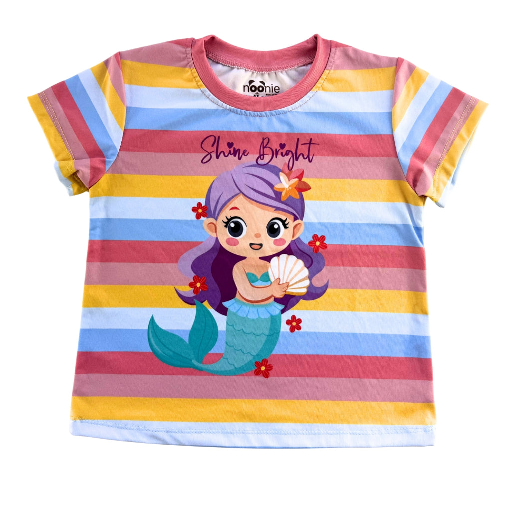Noonie - GIRLS T-shirt (2-10 yo) - Cartoon 3D print funny character print