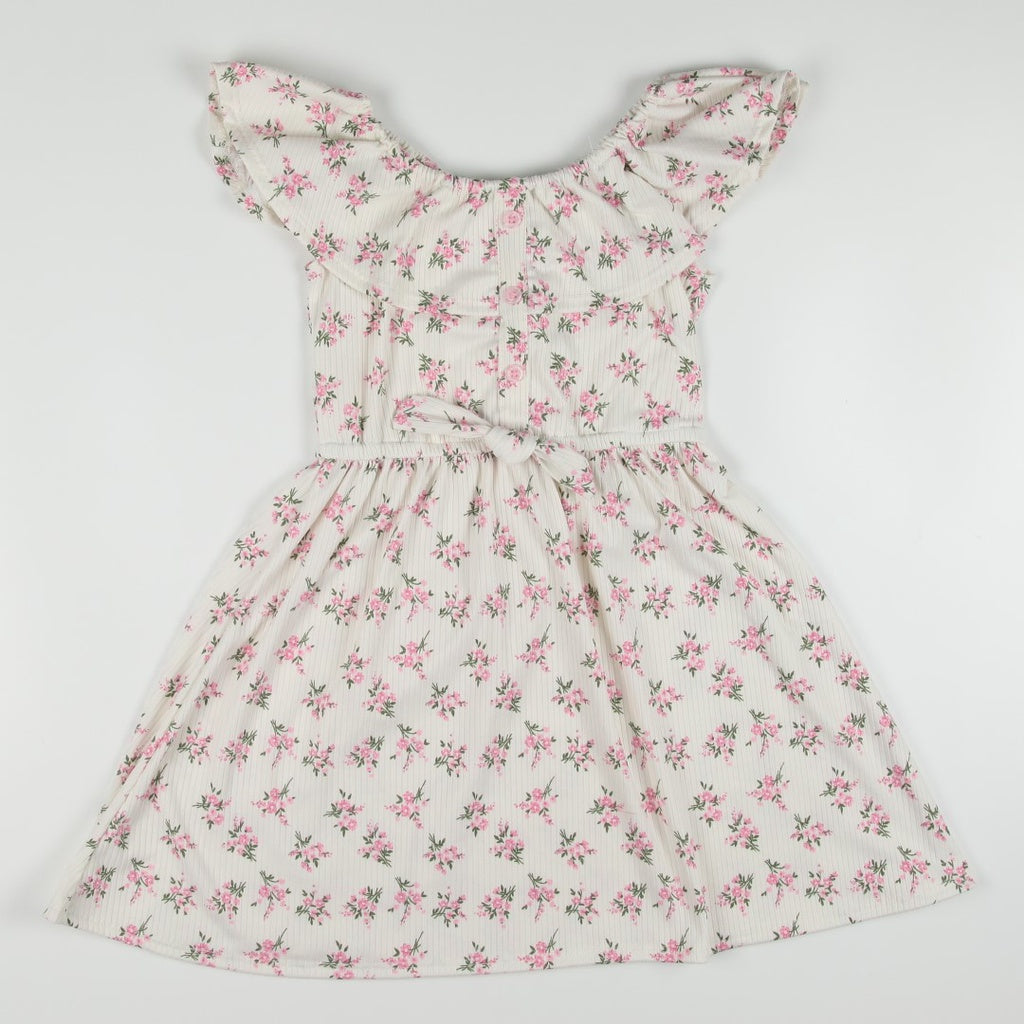 < Clearance >Noonie - Girls Dress (2-16Y) - Off Shoulder Stretchable