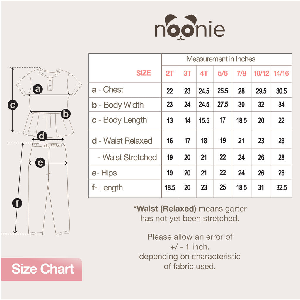 Noonie - Girls Sets (2-16yo) - Cotton Peplum Blouse & Leggings - Terno Coords Outfit for Kids Girl