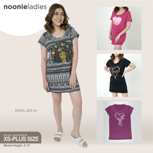 < Clearance >Noonie - Ladies Night Shirt (S-3XL) - Sleepwear for Women - Oversized
