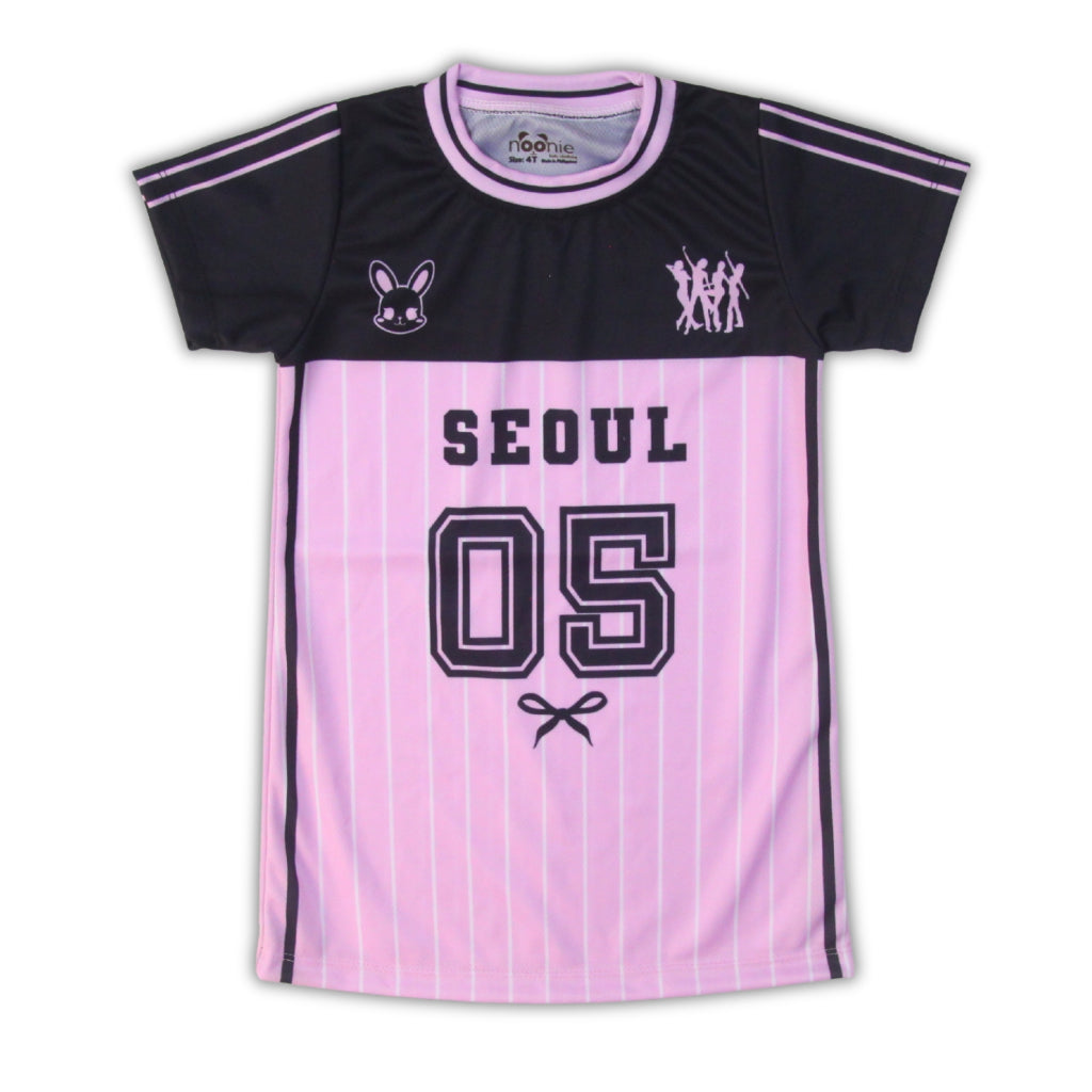 Noonie- Girls Dress (4-16Y) - Sporty T-Shirt Dress Jersey Drifit Mini Skirt