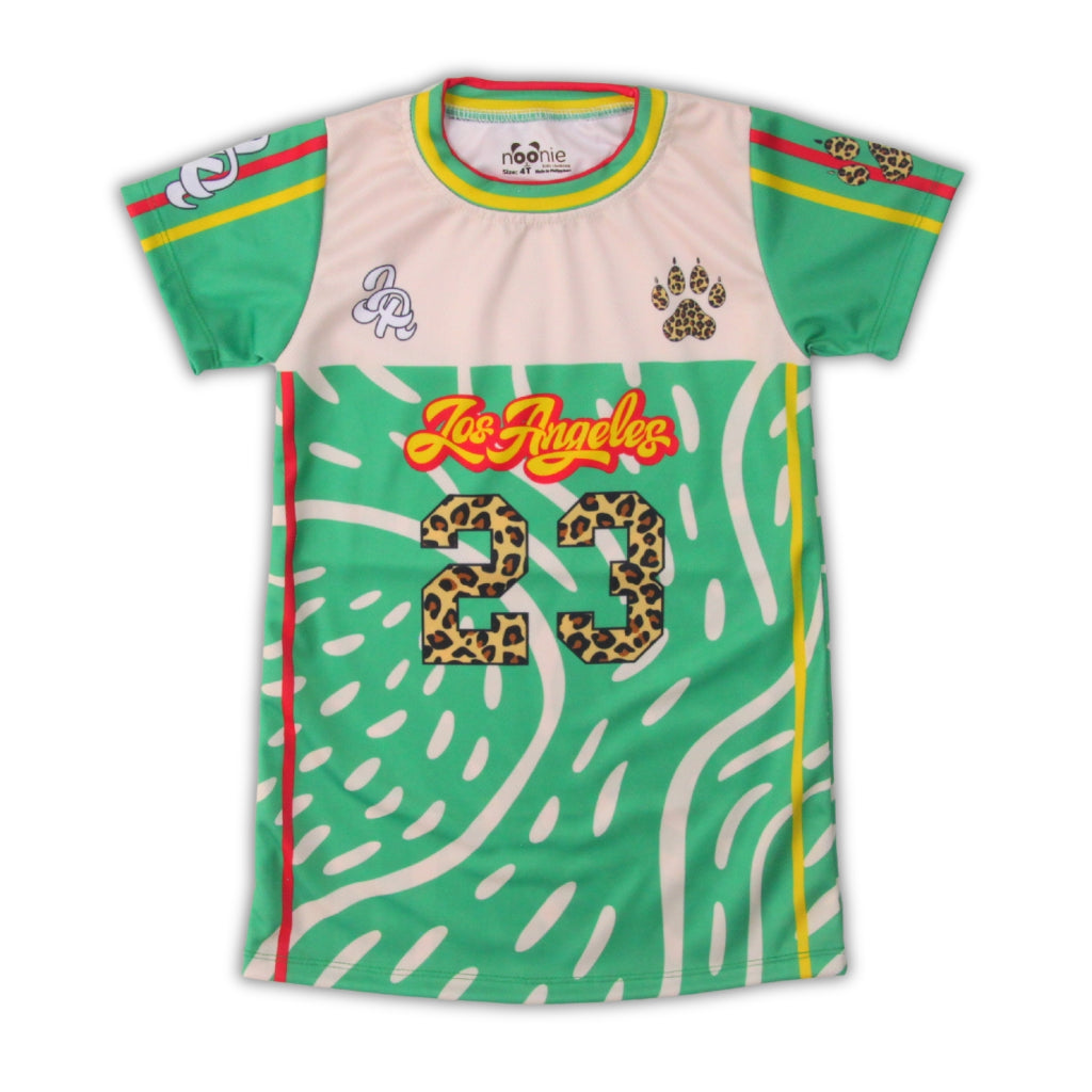 Noonie- Girls Dress (4-16Y) - Sporty T-Shirt Dress Jersey Drifit Mini Skirt